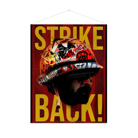 Gaya Cod: Cold war - Strike Back Wallscroll (Ge4240)