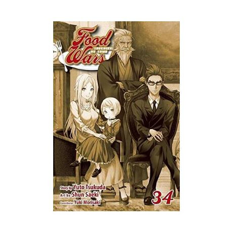Viz Food Wars Shokugeki no Soma gn Vol. 34 Paperback Manga