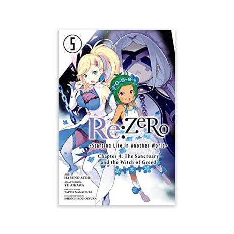 Yen Press Re:zero -Starting Life in Another World-, Chapter 4: the Sanctuary and the Witch of Greed, Vol. 5 Paperback Manga Yen Press Re:zero -Starting Life in Another World-, Chapter 4: the Sanctuary and the Witch of Greed, Vol. 5 Paperback Manga