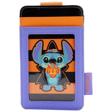 Loungefly Disney - Lilo and Stitch Striped Halloween Candy Cardholder (Wdwa2265)