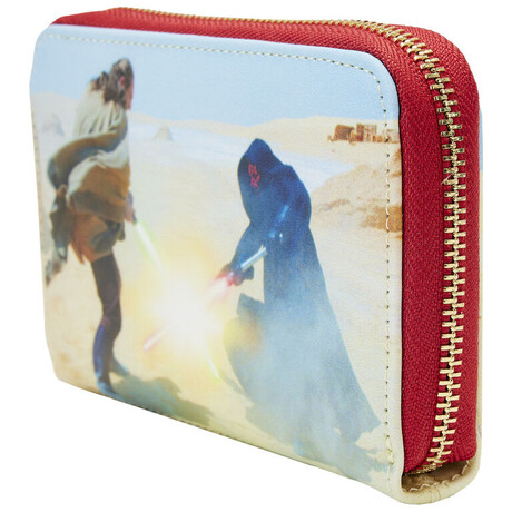Loungefly Star Wars - Scenes Series Phantom Menace zip Around Wallet (Stwa0234)