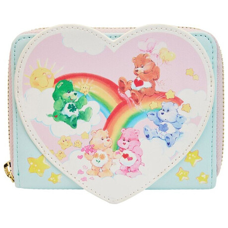 Loungefly Care Bears - Cloud Party zip Around Wallet (Cbwa0014)