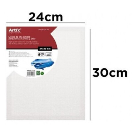 Καμβάς σε Τελάρο Artix 24x30cm 100% βαμβακερός 280gr/m² PP98-2430