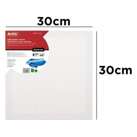 Καμβάς σε Τελάρο Artix 30x30cm 100% βαμβακερός 280gr/m² PP98-3030