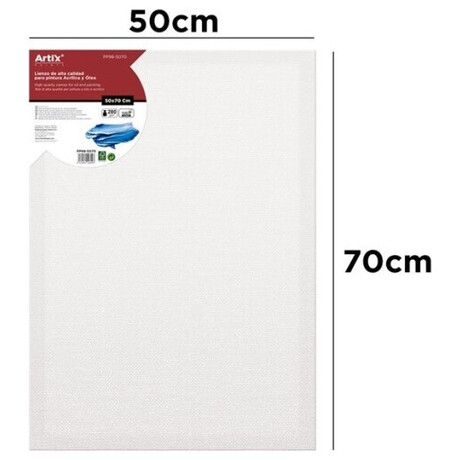 Καμβάς σε Τελάρο Artix 50x70cm 100% βαμβακερός 280gr/m² PP98-5070