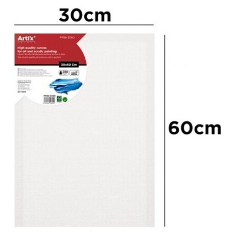Καμβάς σε Τελάρο Artix 30Χ60cm 100% βαμβακερός 280gr/m² PP98-3060
