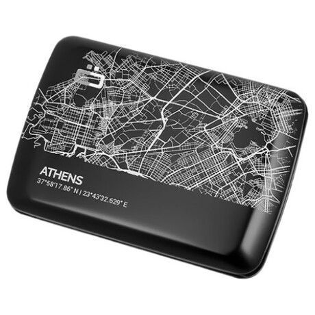 Ogon Πορτοφόλι & Θήκη Καρτών / Stockholm V2 City Map Athens 3760127772477