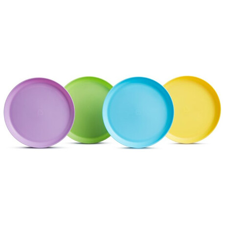Munchkin 4PK Modern Multi Plates Πιάτα Φαγητού 4Τμχ 6m+ 51761