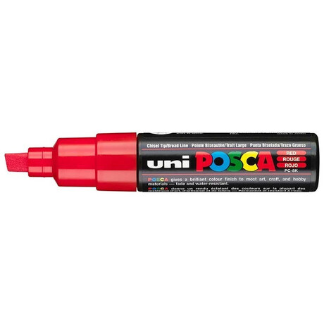 Μαρκαδόρος Uni Posca PC-8K Red