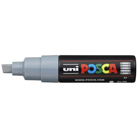 Μαρκαδόρος Uni Posca PC-8K Grey