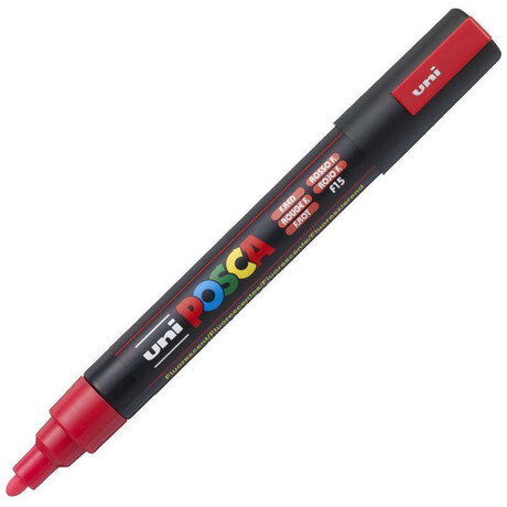 Μαρκαδόρος Uni Posca PC-5M Fluo Red