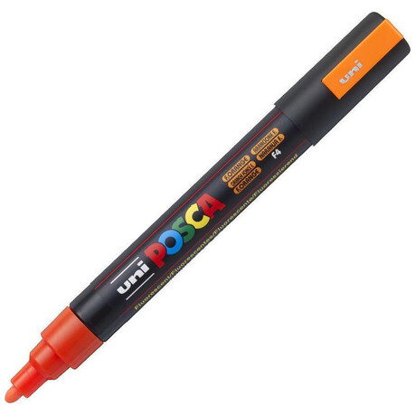 Μαρκαδόρος Uni Posca PC-5M Fluo Orange