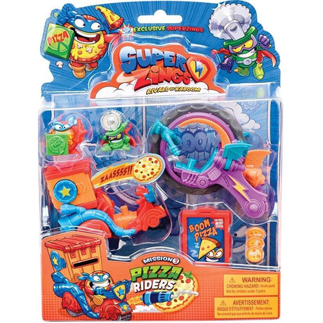 As Superzings Rivals of Kaboom: Mission 3 - Pizza Riders  (1013-61218)