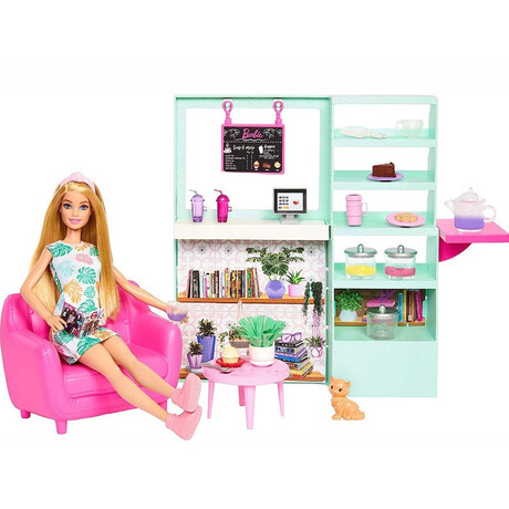 Mattel Barbie: Wellness - Cute n Cozy Cafe (Hkt94)
